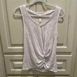 Altar’d State White V-Neck Tank Women’s Size Small